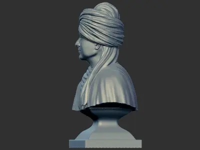 Swami Vivekanand Bust 3D print model