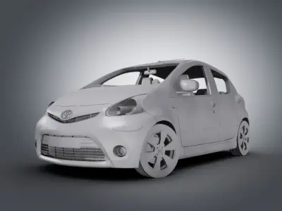 Toyota Aygo 2013 3D model
