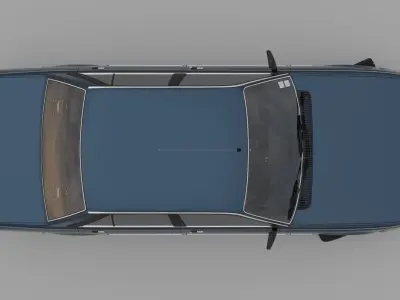 PEUGEOT 505 SX 1986 3D model