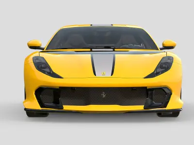 Ferrari 812 Competizione 3D model