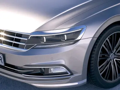 Volkswagen Phideon 2018 3D model