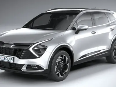 Kia Sportage v2 2022 3D model