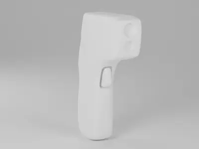 Infrared Thermometer Gun Low-poly 3D model