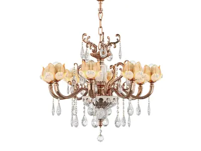 MD 6806-8 Osgona Chandelier 3D model