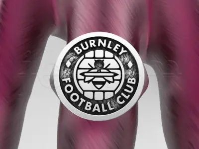 Burnley FC Ring England Football Fan  3D print model