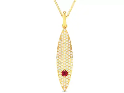 Solitaire Pendants  3D print model get