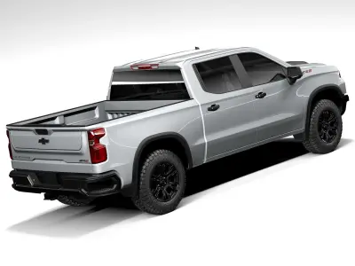 Chevrolet Silverado ZR2 2022 3D model