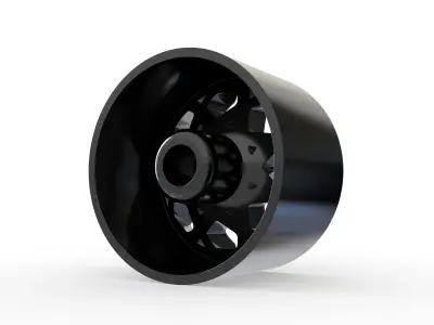 AMERICAN TRUXX GRIDLOCK WHEEL 3D MODEL 3D print model