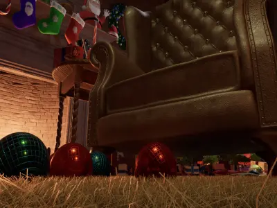 The Festive Christmas 3D Asset Pack 3D model