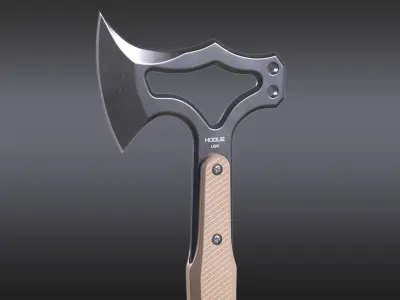 Hogue EX-T01 Tomahawk Low-poly 3D model