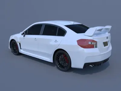 Subaru WRX STI 3D model