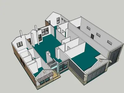 House 585 Free 3D model