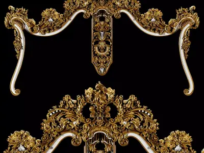 Decorative Ornamental 55 3D model