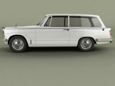 Triumph Herald 1200 Estate 3D model