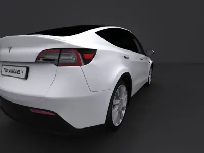 Tesla model Y 2020 3D model by SalinasAkter