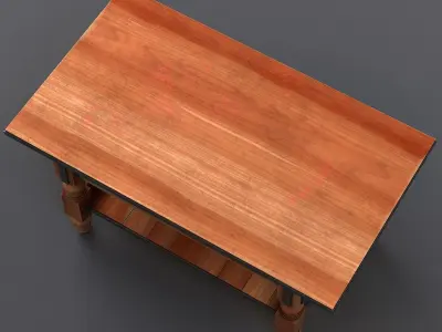 Old table 3D model
