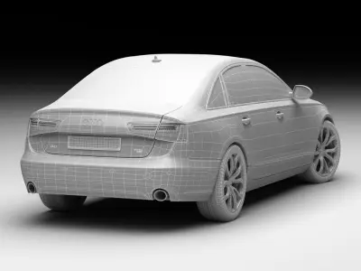 Audi A6 2012 3D model