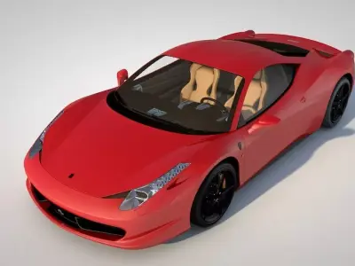 Ferrari 458 Italia 3D model