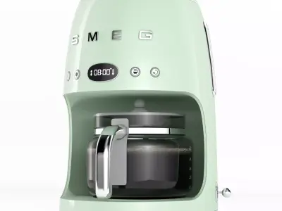 Smeg Breakfast Set 3D model