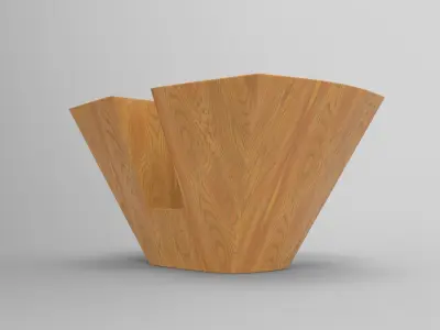Her Coffee Table Low-poly 3D model