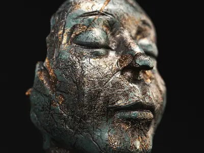 Face Sculpture 3D model purchase