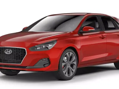 Hyundai i30 2019 3D model