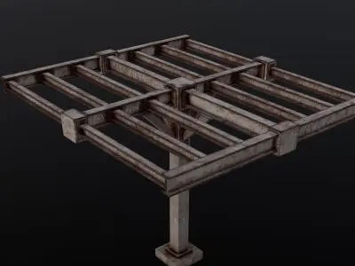 Construction Prop 3D Model  Low-poly 3D model