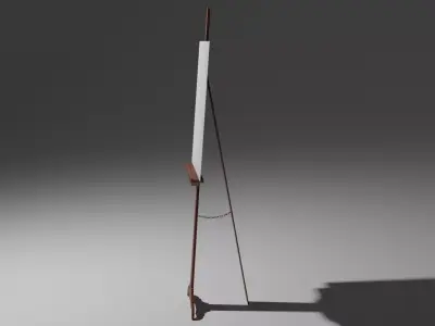 Art easel 3D model