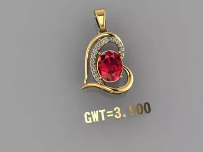 FASHION  PENDANT 3D model order