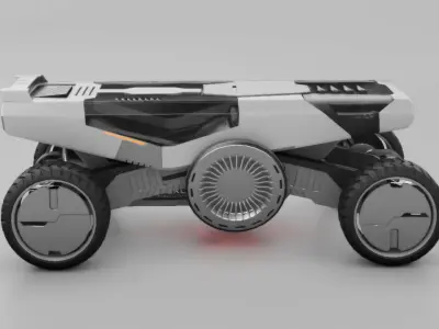 Planet explorer 3D model