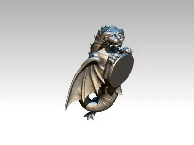 Dragon Tiger 3D print model