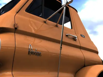 DODGE L700 TILT CAB TRUCK 1966 3D model