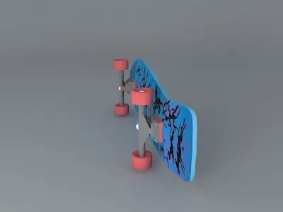 1987 Powell Peralta Lance Mountain Future Primitive 2 model S... Free 3D model