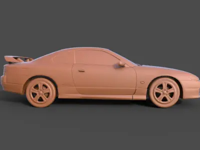 Nissan Silvia S15 3D print model
