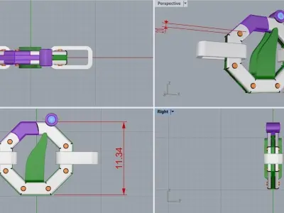 Lock 11 3D print model