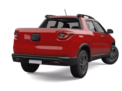Car Pickup Toro 2023 Low-poly 3D model