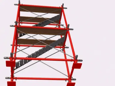 Scaffoldings Modular 1 3D model