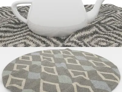 Rugs No 597 Low-poly 3D model
