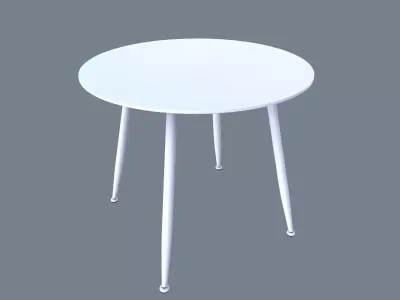 Round Table 3D model order