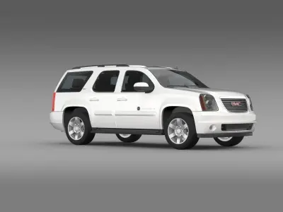 GMC Yukon Heritage Edition 2012 3D model
