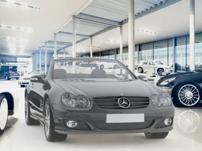 Mercedes - Benz SL 500 3D model