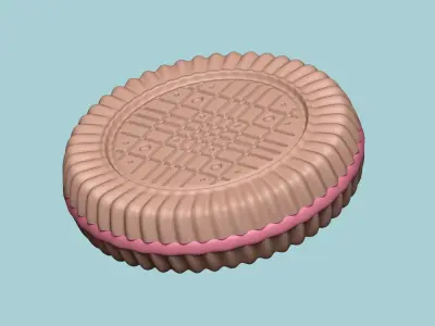 Cookie Mould 18 - Biscuit Silicon Molding 3D print model