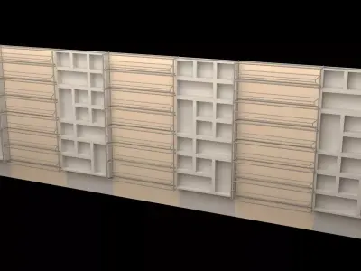 Modern Wall 3D model