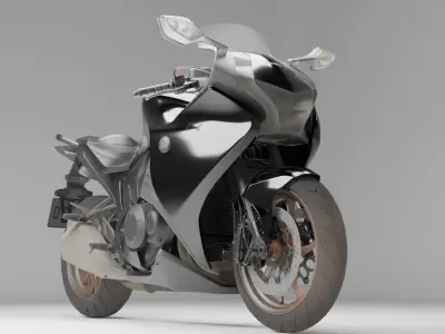 Honda Bike 1200f 3D model