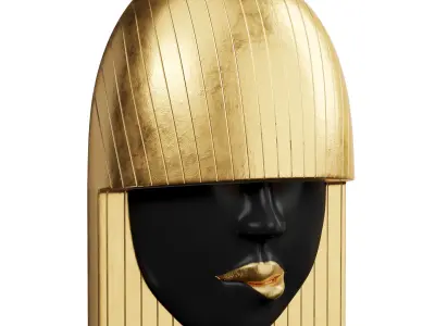 Panel Fashion Face Wall Tiles Phillips Collection 3D model