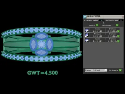 FASION RING 3D model