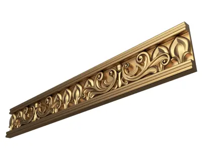 Ornament Element Molding 027 Low-poly 3D model