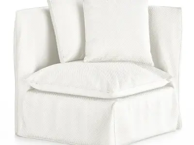 Gervasoni GHOST 07 Low-poly 3D model