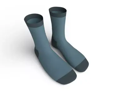 Socks M01 Low-poly 3D model