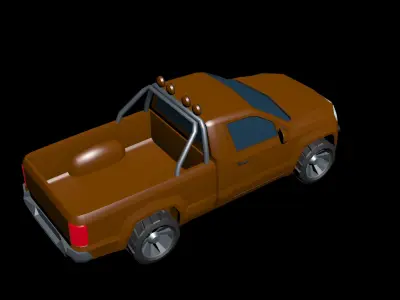 Pickup Hypercasual Low-poly 3D model